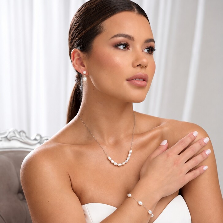 Luisa Freshwater Pearl Drop Earrings