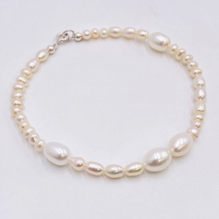 Miliana Delicate Pearl Wedding Bracelet