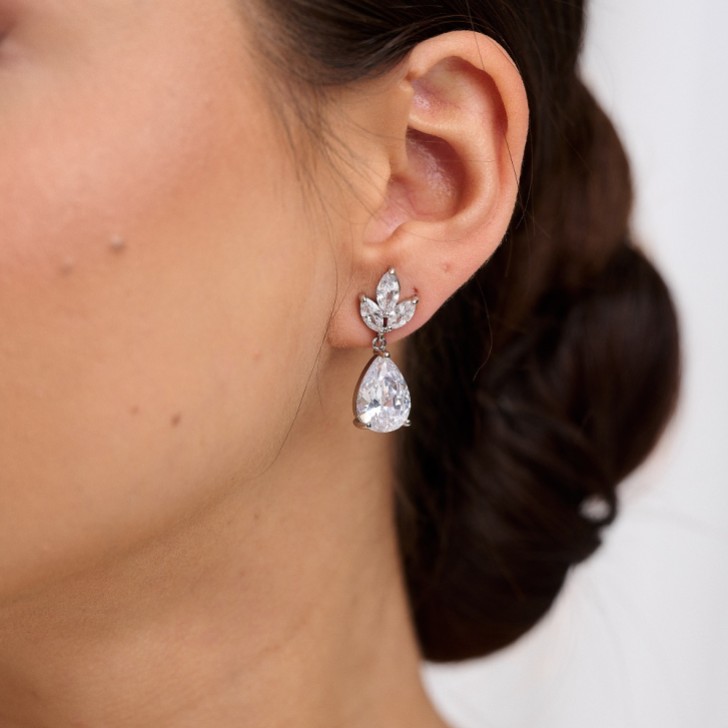 Montpellier Cubic Zirconia Drop Earrings