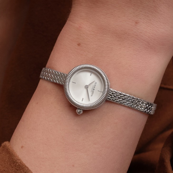 Olivia Burton Finery 20mm Dainty Silver Watch