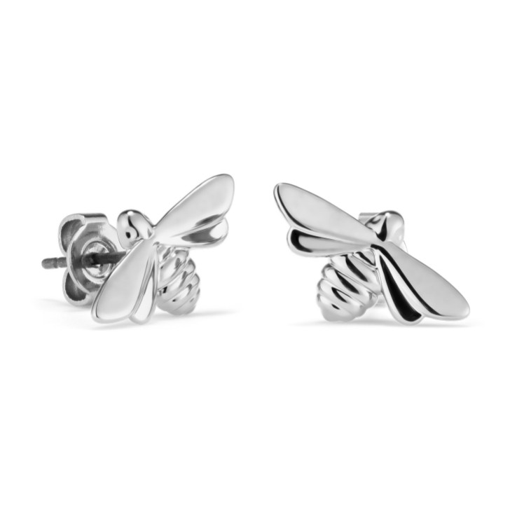 Olivia Burton Honey Bee Silver Stud Earrings