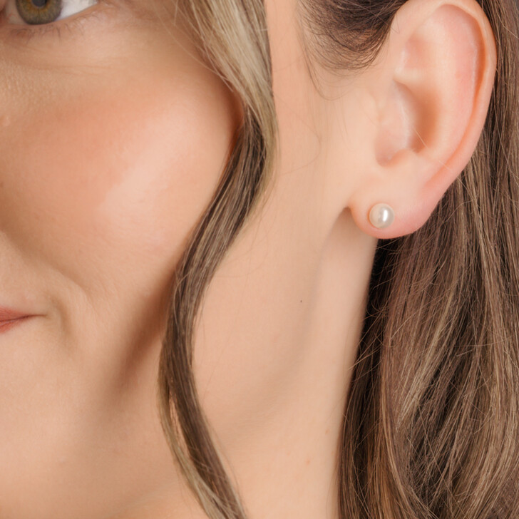 Perfect Bridal Atlanta Gold and Pearl Drop Two-Way Earrings