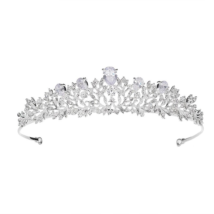 Perfect Bridal Classic Silver Princess Style Tiara