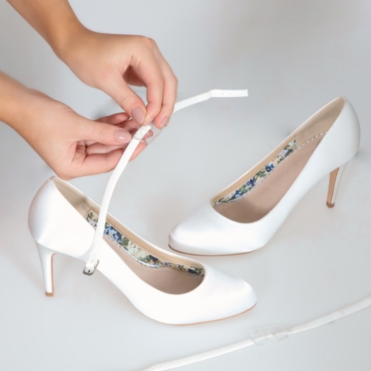 Perfect Bridal Cinghie per scarpe con collo del piede staccabili (strette)