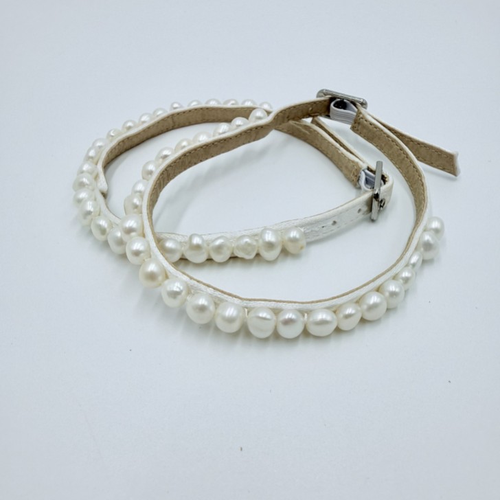 Perfect Bridal Detachable Keshi Pearl Ankle Straps