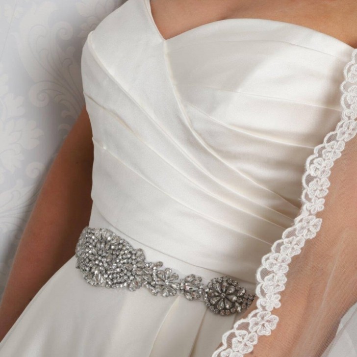 Perfect Bridal Lana Dazzling Crystal Embellished Dress Belt