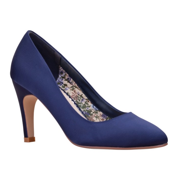 Perfect Bridal Parker Midnight Satin Klassische Pumps