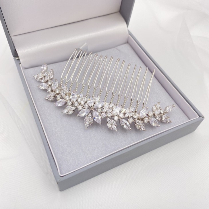 Rapture Small Crystal Wedding Hair Comb