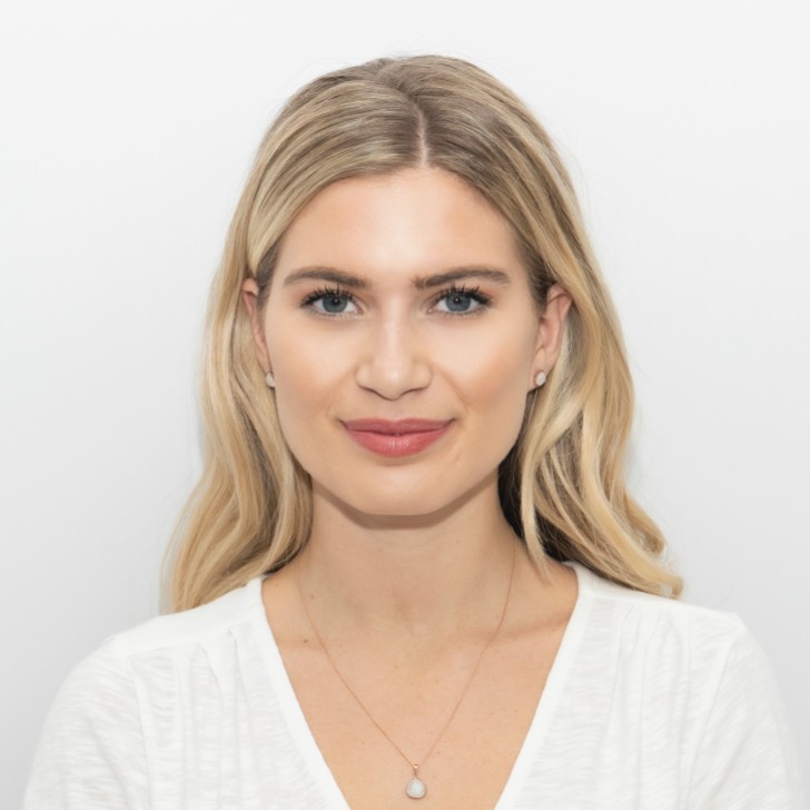 Sarah Alexander Echo Moonstone Rose Gold Stud Earrings