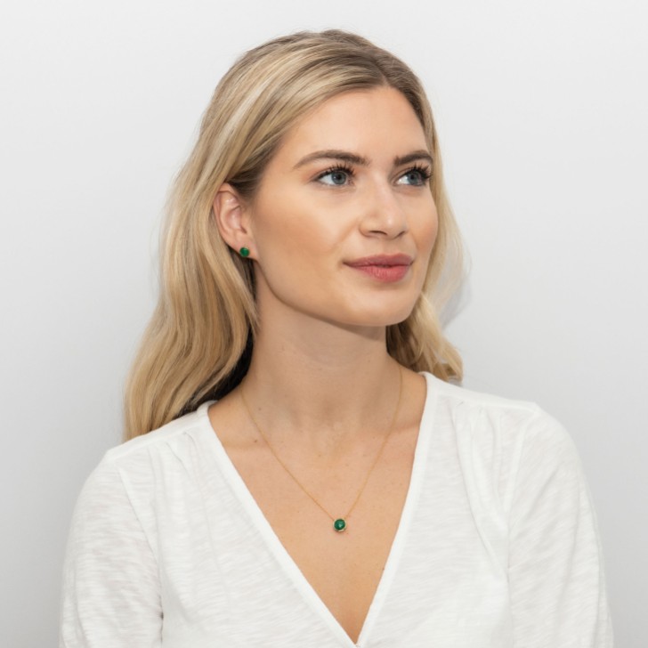 Sarah Alexander Muse Cloudy Green Kyanite Solitaire Pendant