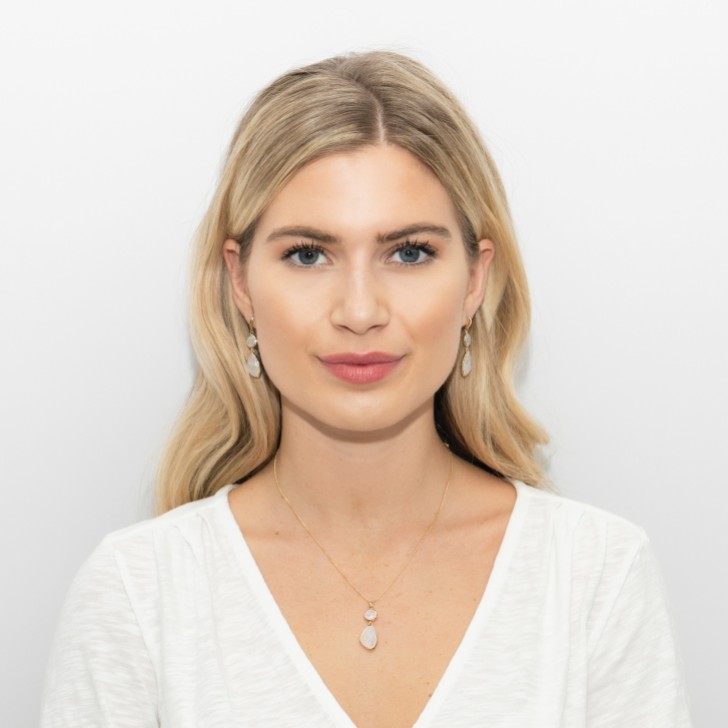 Sarah Alexander Tidal Rainbow Moonstone Double Drop Pendant