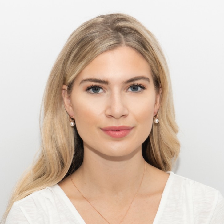 Sarah Alexander Voodoo Rose Gold Kreis Perlenohrringe