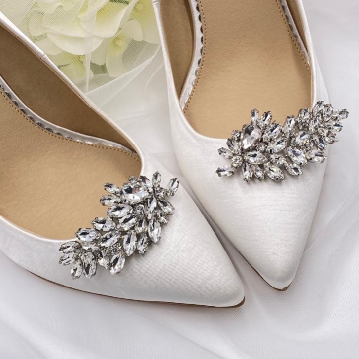 Spirit Crystal Embellished Shoe Clips