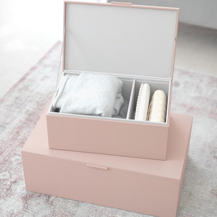 Stackers Blush Pink Storage Box Set