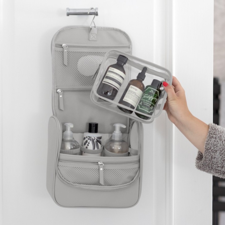 Stackers Borsa per il bucato da appendere color grigio ciottolo