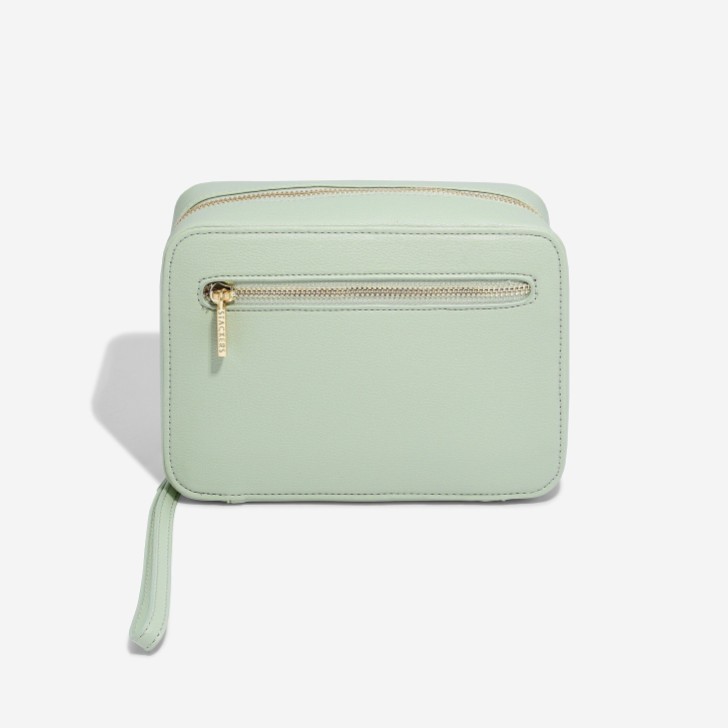 Stackers Sage Green Cable Tidy Organizer Bag