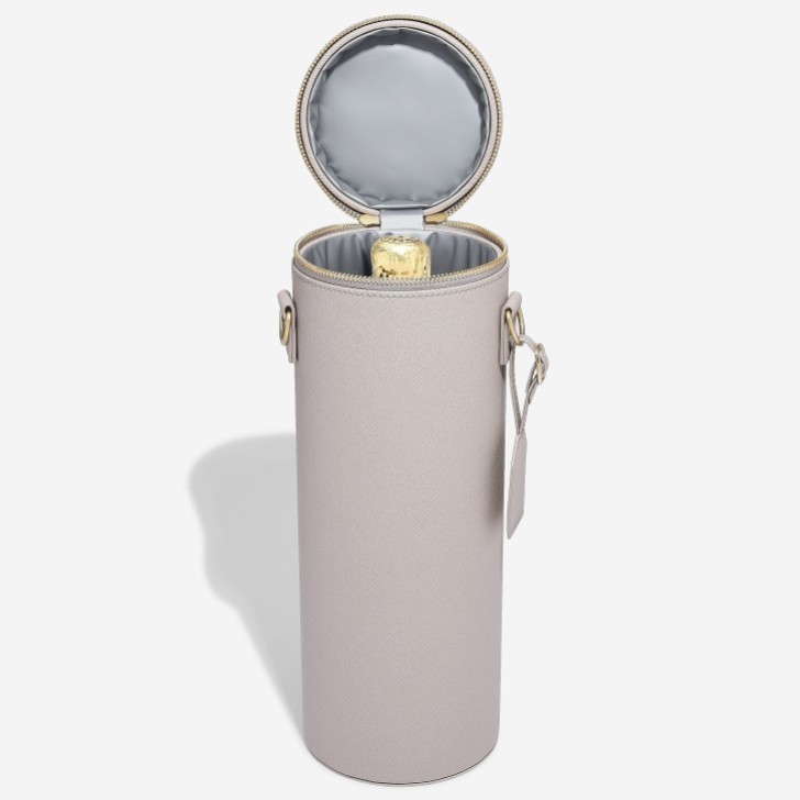 Stackers Borsa per bottiglia di champagne color taupe