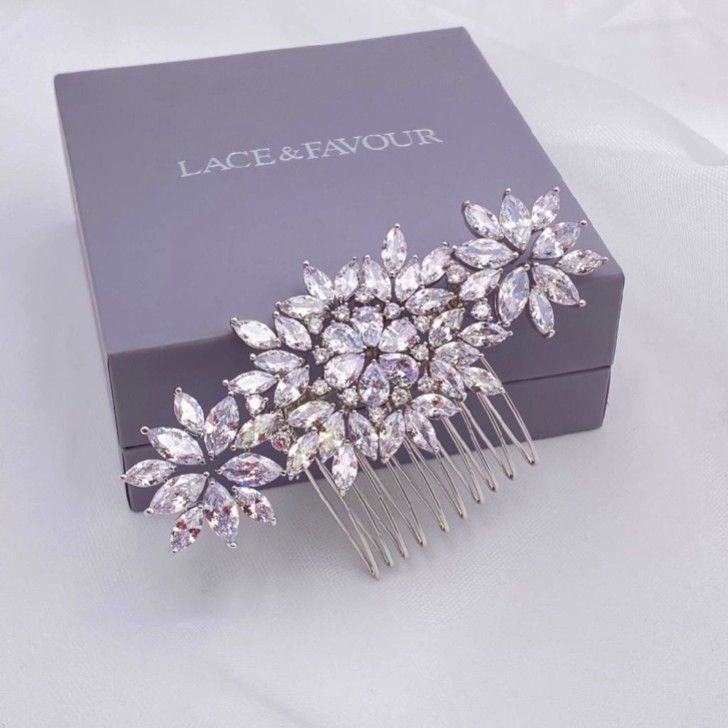 Sundance Sparkling Crystal Wedding Hair Comb