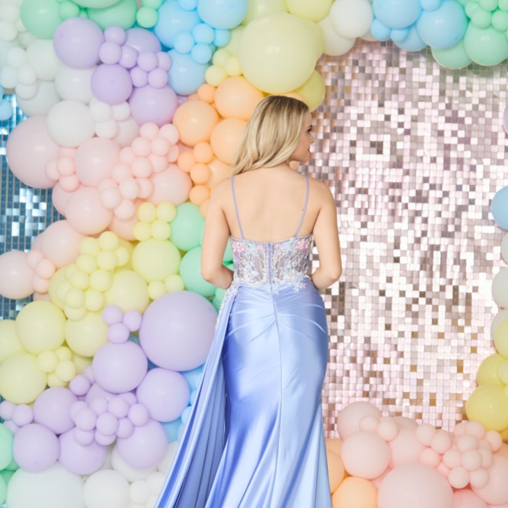 Tiffany's Allie Blue Prom Dress