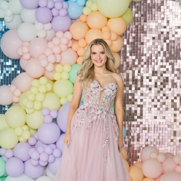 Tiffanys Delta Mauve Prom Dress