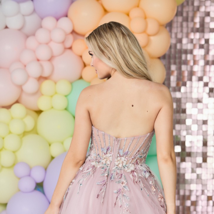Tiffanys Delta Mauve Prom Dress
