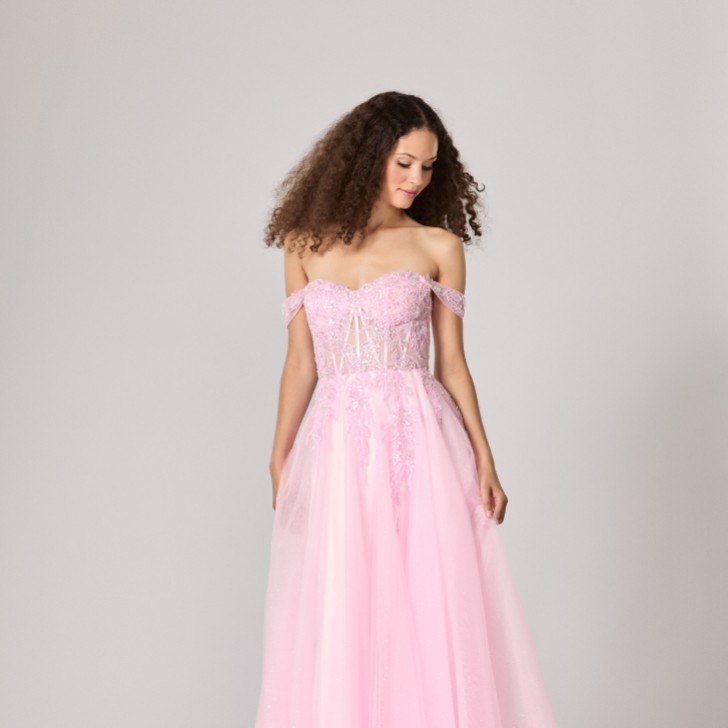 Tiffanys Destiny Pink TFY Prom Dress