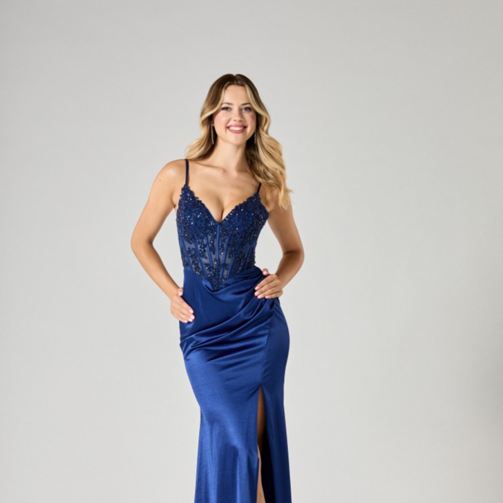 Tiffanys Dory Midnight Blue TFY Prom Dress