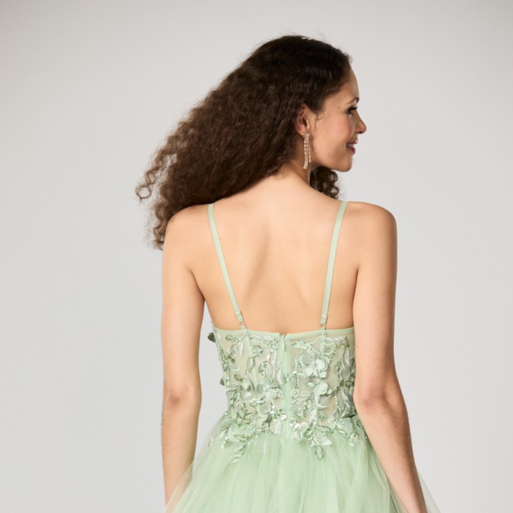 Tiffanys Dream Sage Green TFY Prom Dress