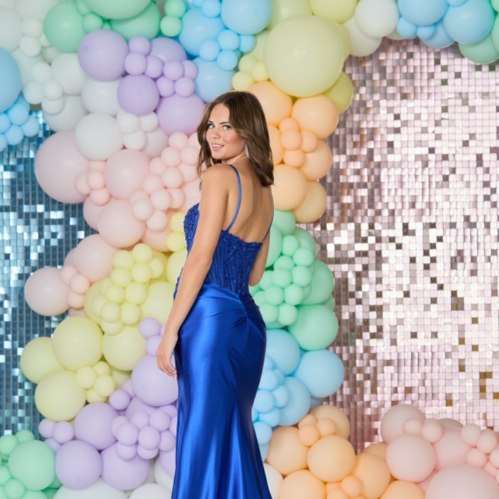 Tiffanys Enya Royal Blue Prom Dress