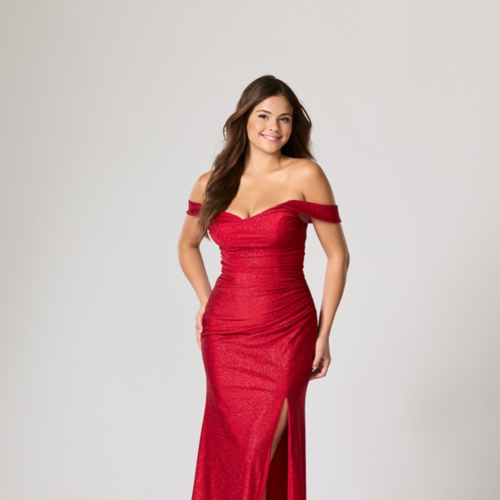 Tiffanys Halo Red TFY Prom Dress