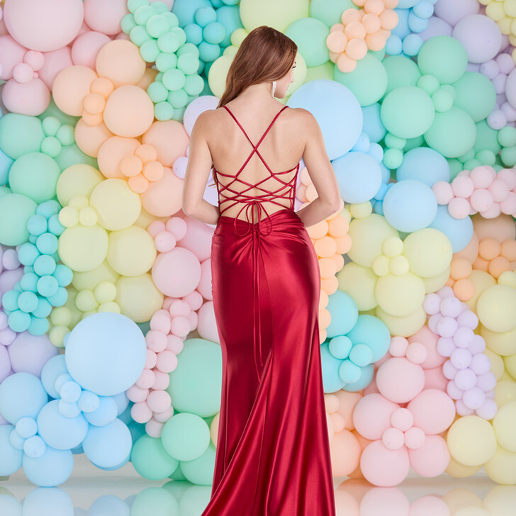 Czerwona suknia na studniówkę Tiffanys Hope