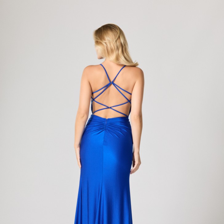 Tiffanys Ophelia Royal Blue TFY Prom Dress