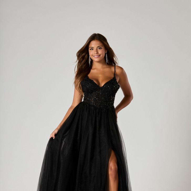 Tiffanys Robyn Black TFY Prom Dress