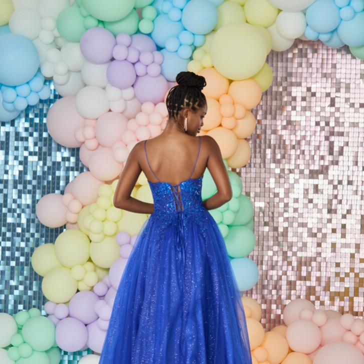 Tiffanys Sabina Royal Blue Prom Dress