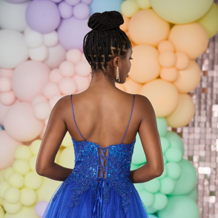 Tiffanys Sabina Royal Blue Prom Dress