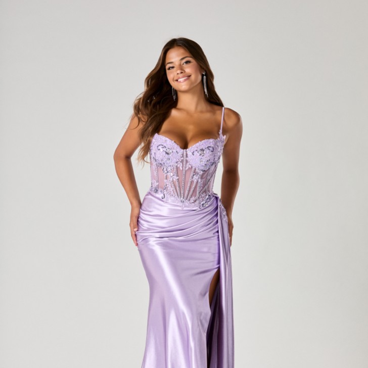 Tiffanys Wynter Lilac TFY Prom Dress