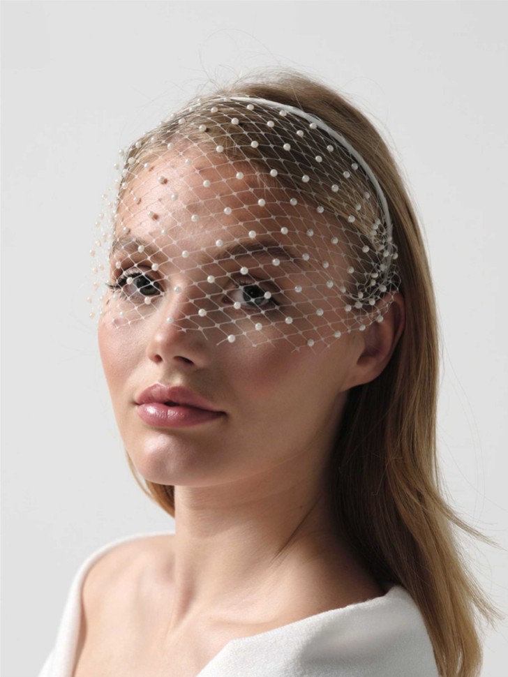 Eadie Perle Braut Birdcage Schleier