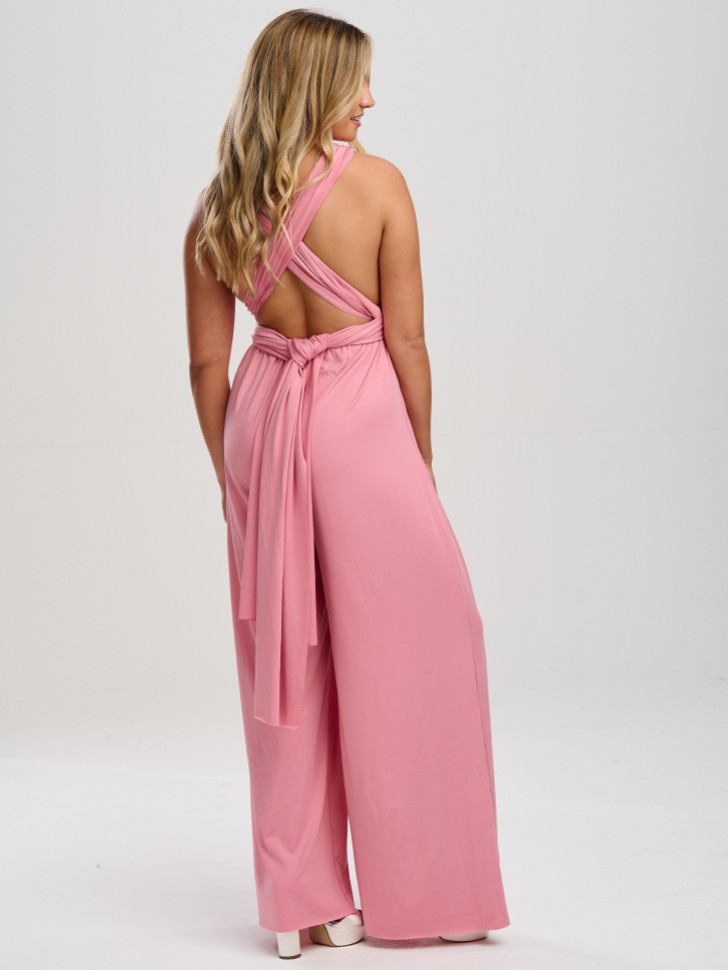 Emily Rose - Tuta da damigella multiway rosa scuro (taglia unica)