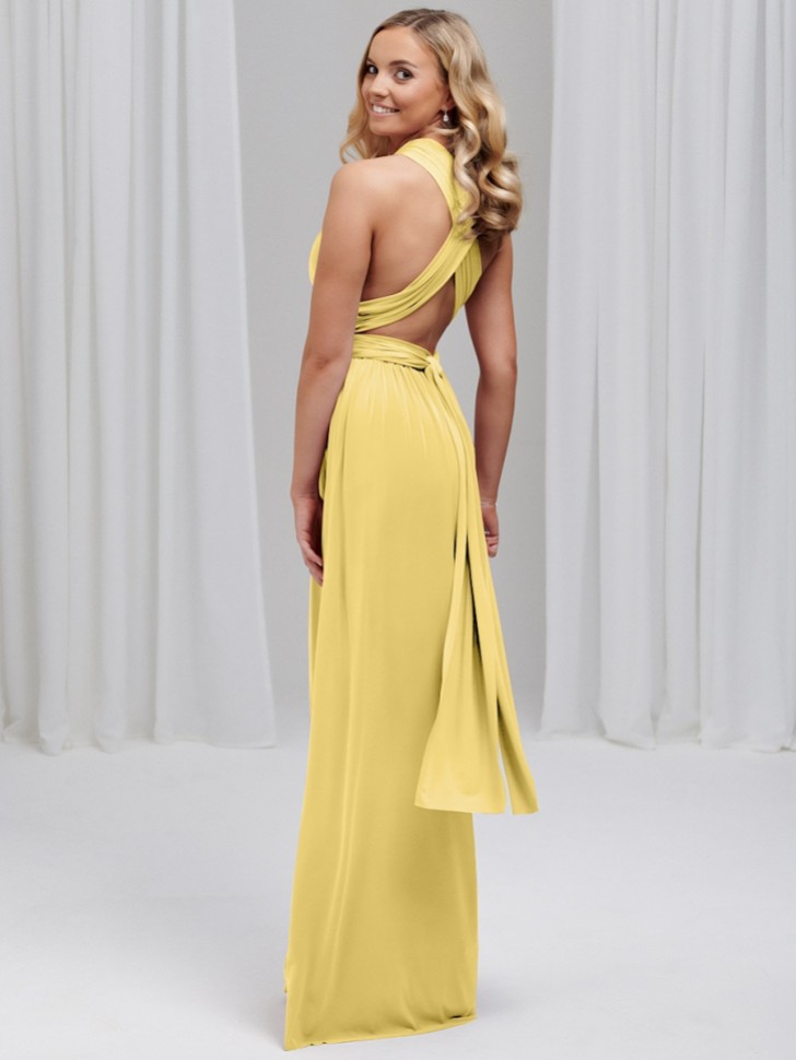 Emily Rose Lemon Multiway Bridesmaid Dress (One Size)