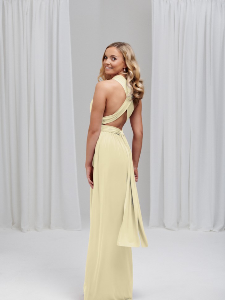 Emily Rose Lemon Multiway Bridesmaid Dress (One Size)