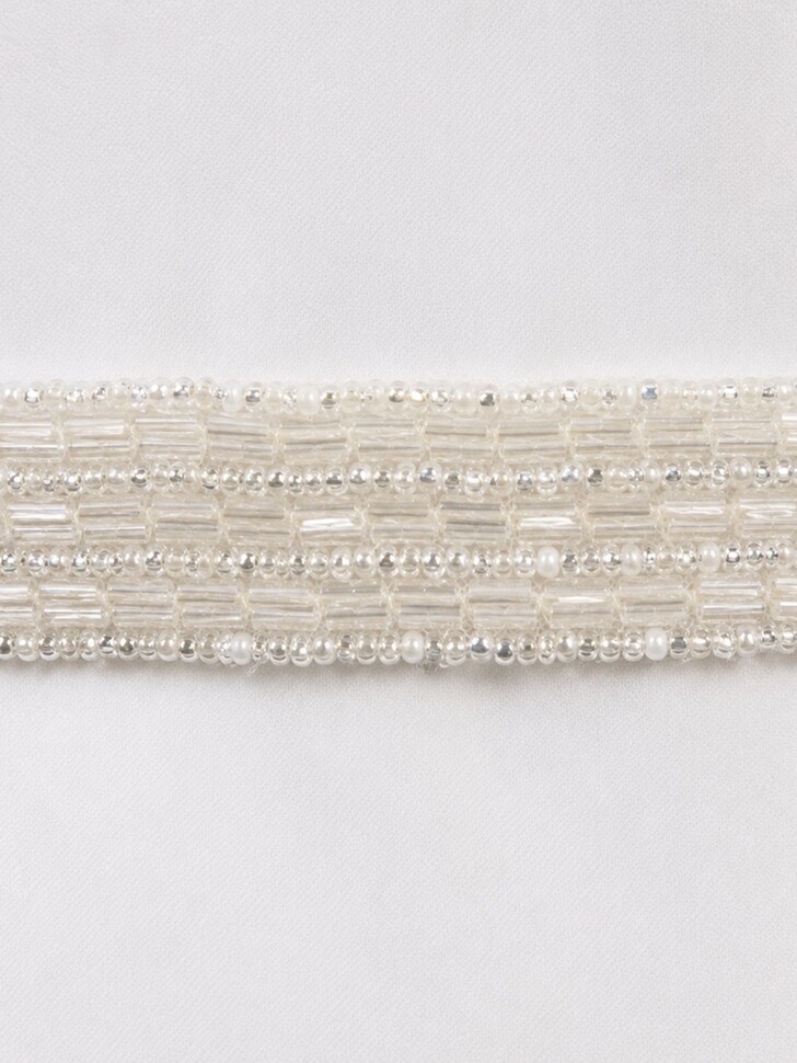 Perfect Bridal Shimmering Delicate Beaded Bridal Belt