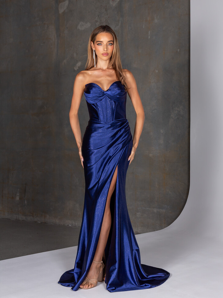Tania Olsen Dixi Navy Prom Dress