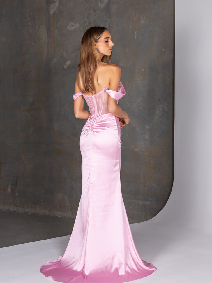 Tania Olsen Dominica Pink Prom Dress