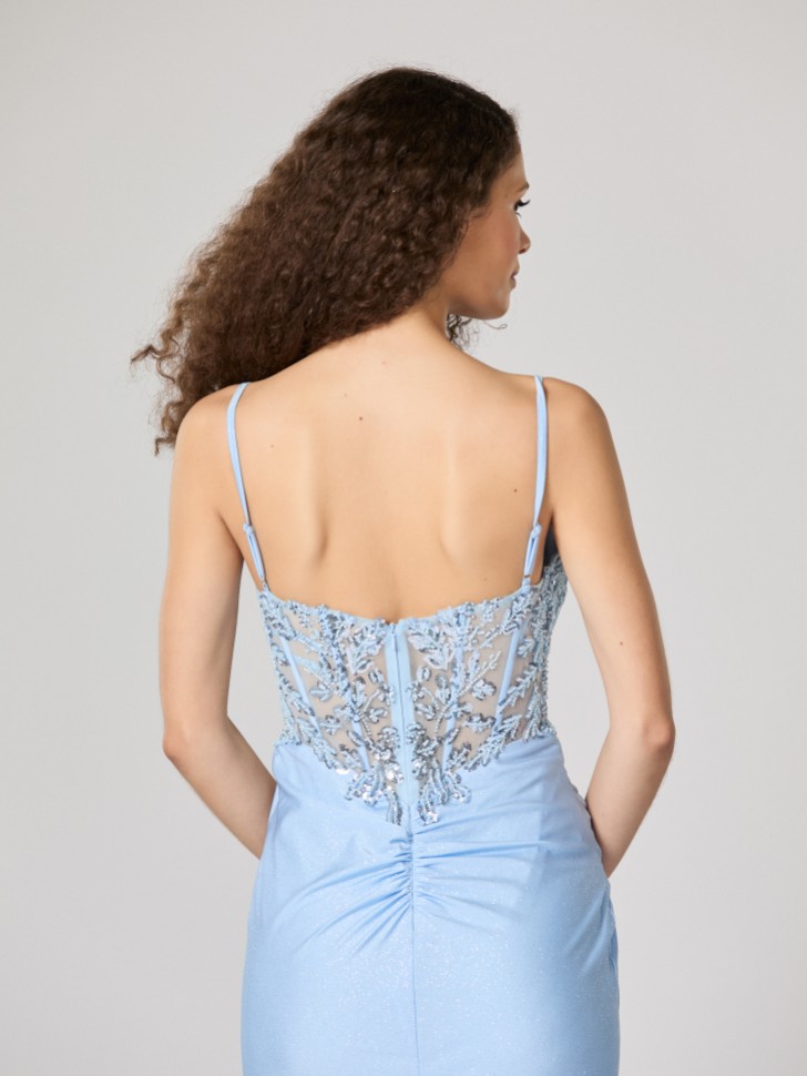 Tiffanys Angelina Pale Blue TFY Prom Dress