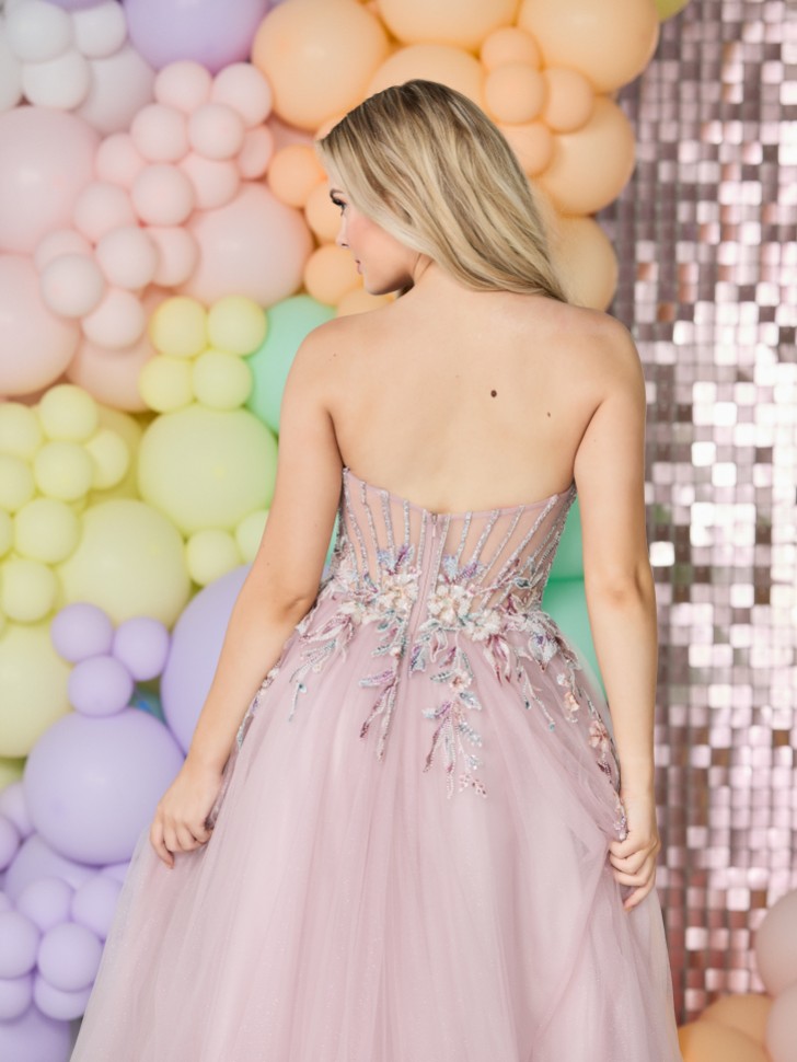 Tiffanys Delta Mauve Prom Dress