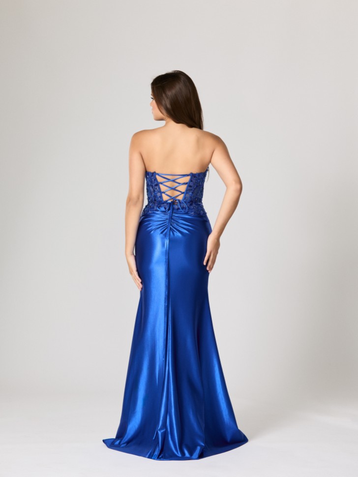 Tiffanys Faith Royal Blue TFY Prom Dress