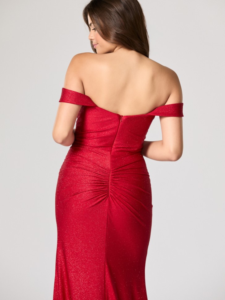 Tiffanys Halo Red TFY Prom Dress