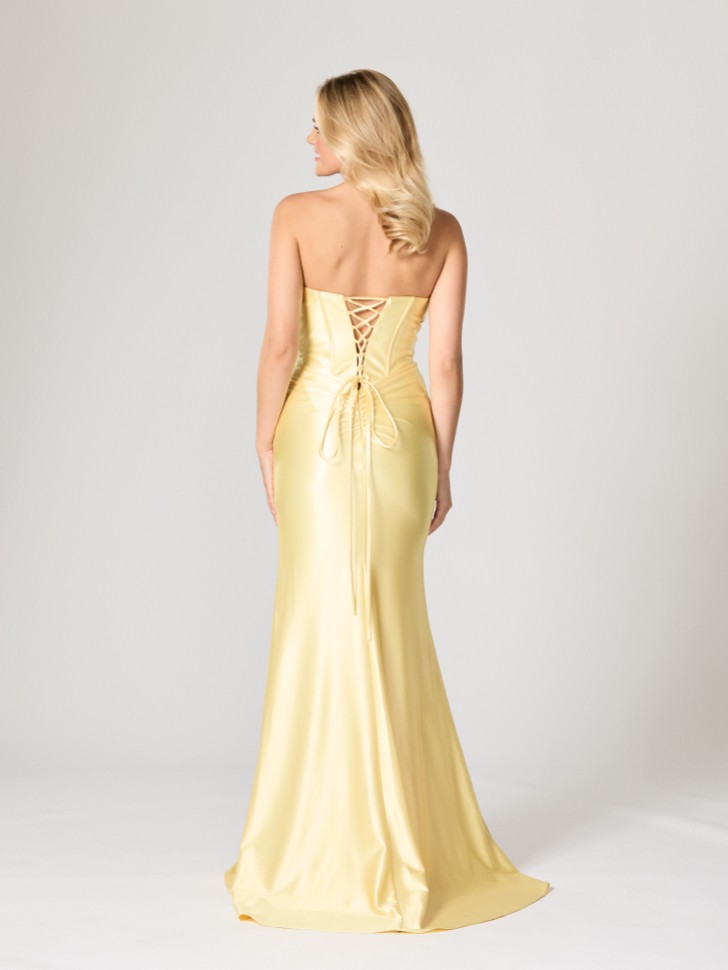 Tiffanys Jersey Lemon TFY Prom Dress
