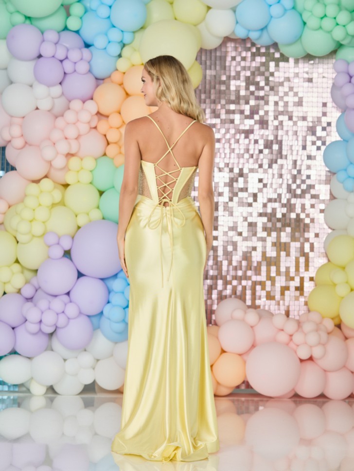 Tiffanys Jess Lemon Prom Dress