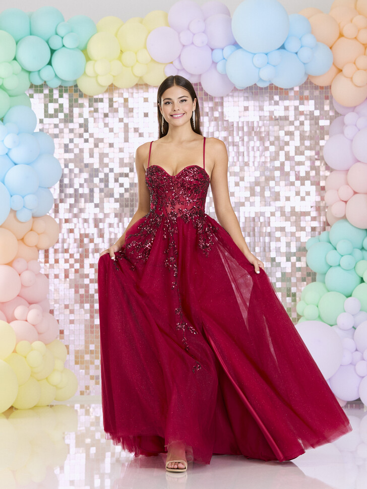 Tiffanys Lia Red TFY Prom Dress